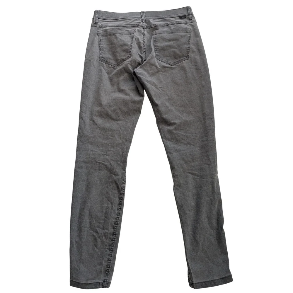 Toad&Co Sequoia Skinny Pants Womens 6 Gray Organic Cotton Stretch Slim‎ Jeans